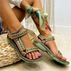 WOMEN"S SKECHERS REGGAE ISLANDER OUTDOOR LIFESTYLE SANDAL